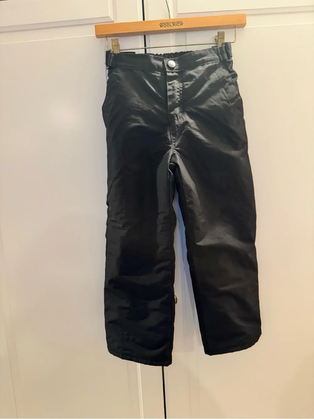 The Children’s Place Black Fleece-Lined Snow Pants